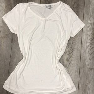 Basic white tee